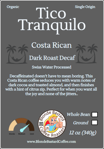12 oz Costa Rica SWP Decaf