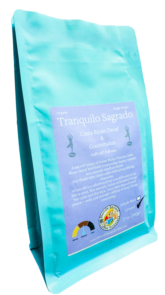 12 oz Central Blend Half-Caff