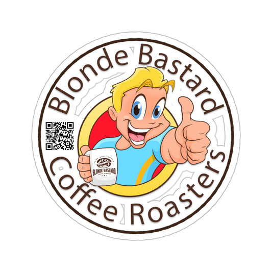 Blonde Bastard Coffee Official Stickers